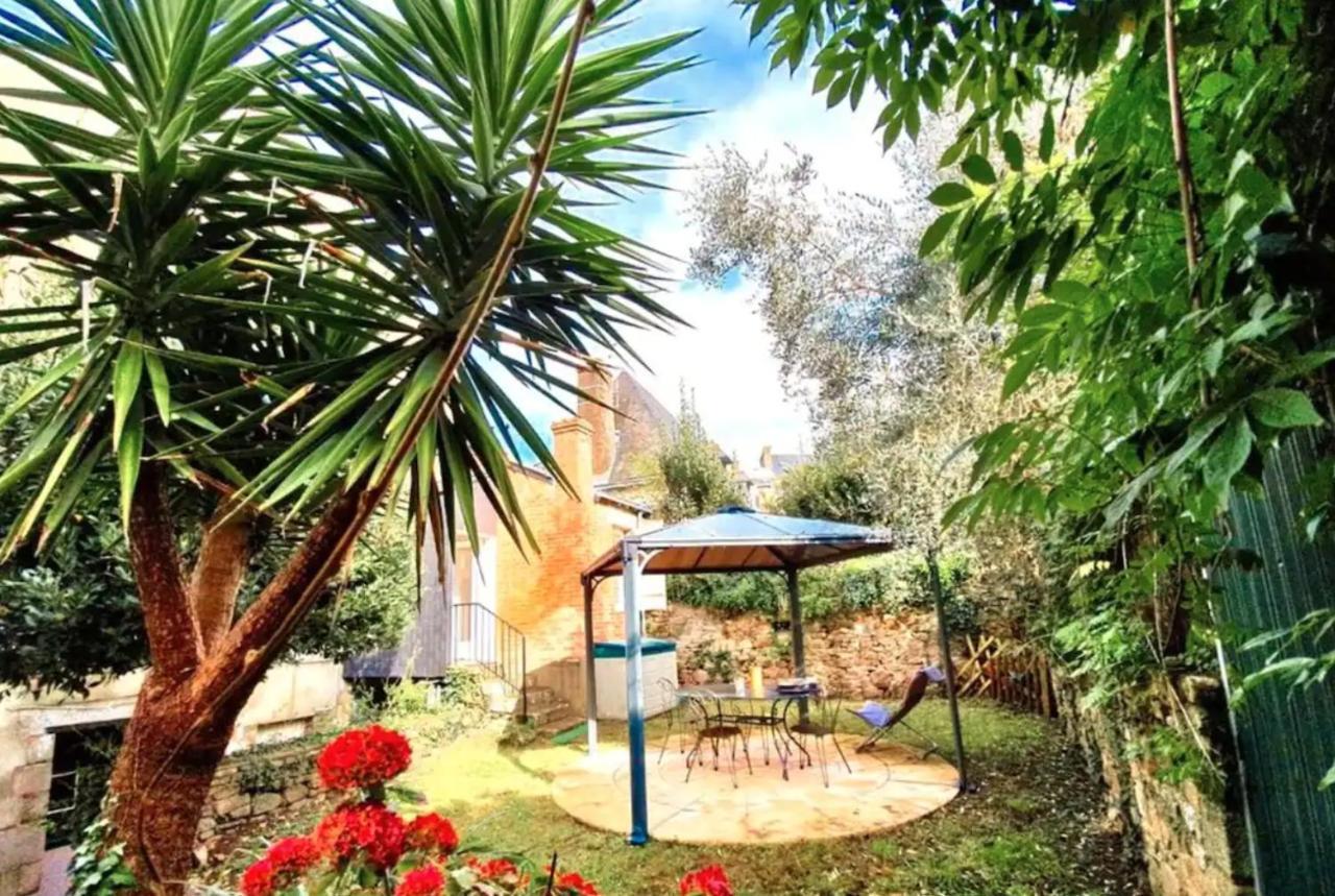 Le Patio, coeur de ville avec garage&jardin, gare à pied Vannes Exterior foto