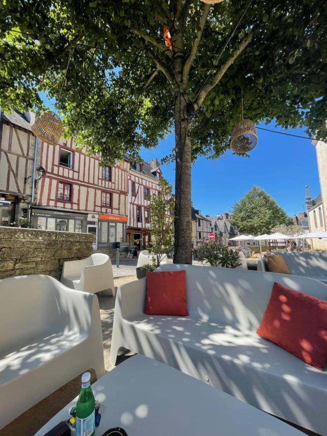 Le Patio, coeur de ville avec garage&jardin, gare à pied Vannes Exterior foto